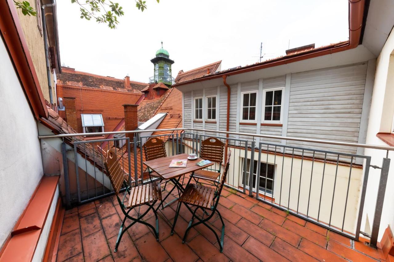 Apartments Am Glockenspielplatz غراتس المظهر الخارجي الصورة
